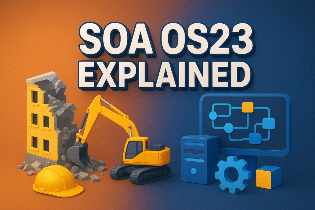 SOA OS23 Explained: From Safe Demolition Rules to Smarter Digital Systems